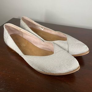 Toms Jutti Ballet Flat Gray